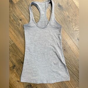 Lululemon Athletica Gray Tank Top